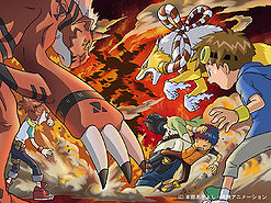 Digimon Tamers: The Adventurers' Battle promo art