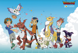 Digimon Tamers promo art