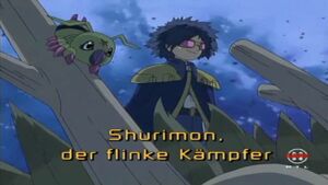 Shurimon, der flinke Kämpfer ("Shurimon, the Quick Fighter")