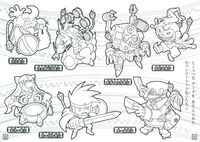 Seven code appmon digimon universe appli monsters seika coloring book.jpg