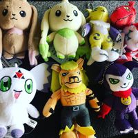 Digimon tamers plushes collection namco craneking.jpg