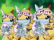 Honeybeemon from Digimon Frontier