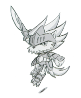 Spadamon sketch super xros wars13.png