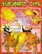 Digimon Savers TV magazine poster