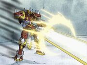 Kaiser Greymon from Digimon Frontier