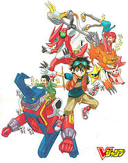 Digimon Xros Wars promo art