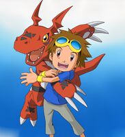 Matsuda takato and guilmon.jpg