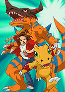 Digimon Savers promo art