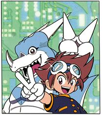 Digimon Adventure V-Tamer 01 promo art