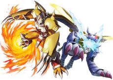 War Greymon & Metal Garurumon (Digimon World -next 0rder-)