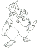 Troopmon lineart.png