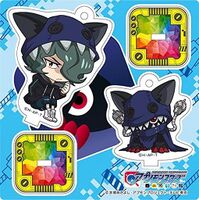 Buddy acrylic rei hackmon keychain.jpg