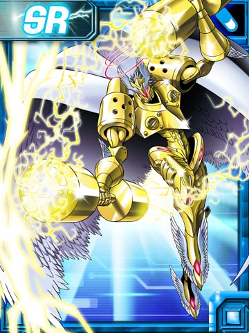 Digimon: Elecmon Jupitermon_ex_collectors_card