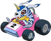 Gabumon racing.png