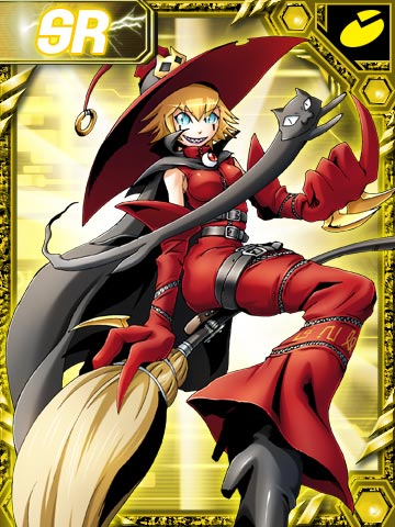 [Impmon - Deathmon (Black)] Witchmon_re_collectors_card