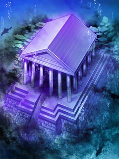 Mediterranean Sea - Underwater temple by PrimalElf1512 on DeviantArt