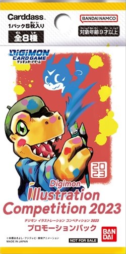 Digimon Cards Digimon Card Game - Illustration Competition Promotion Pack  (Japanese, Factory Sealed) Digimon Games
