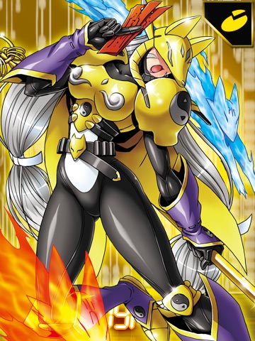 Renamon/Sakuyamon Miko Spirit Sakuyamon_collectors_card2