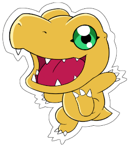File:Agumon nc sticker.png