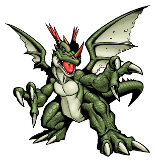 Línea evolutiva: Dracomon Coredramon_green2