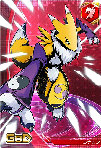 Renamon/Sakuyamon Miko Spirit Dch-6-401_front