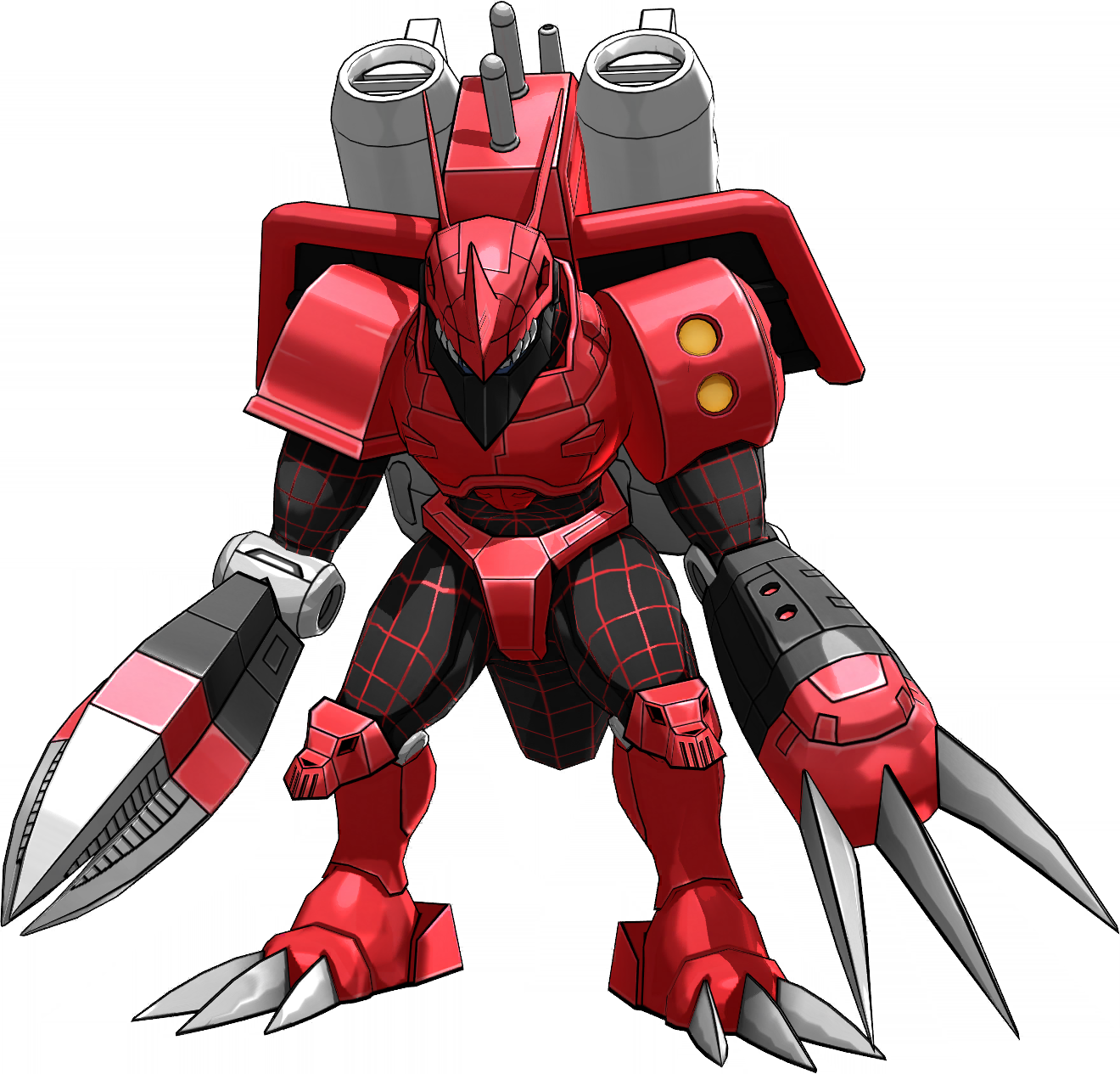 Chdamon File:Chaosdramon newcentury model.png - Wikimon - The #1 Digimon wiki
