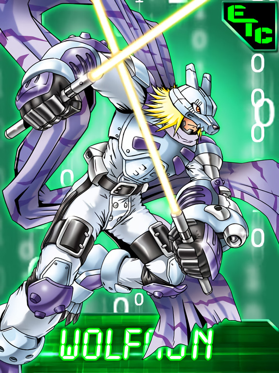 [Strabimon - AncientGarurumon] Wolfmon_collectors_card