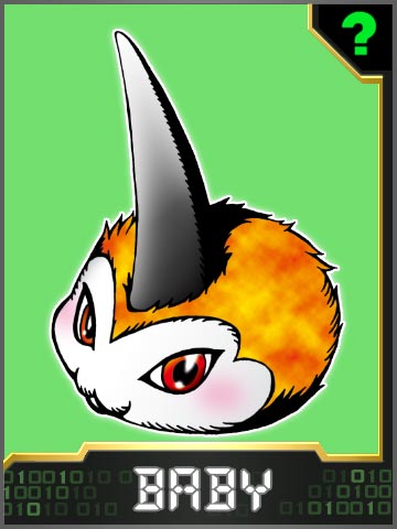 [Gumdramon/Tailmon] Tunomon_Collectors_Baby_Card