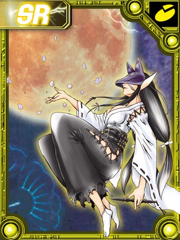 Renamon/Sakuyamon Miko Spirit Kuzuhamon_miko_collectors_card2