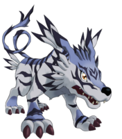 Garurumon Digimon World Data Squad Wiki, digimon, mammal, carnivoran png