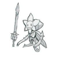 Spadamon sketch super xros wars5.png