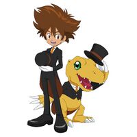 Yagami taichi agumon maidbutler.jpg