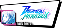 Digimon Paradox logo in English