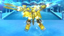 Shoutmon DX in Digimon Masters