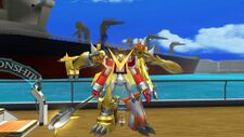 Shoutmon X7 in Digimon Masters