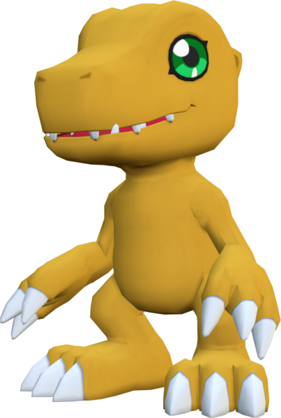 File:Agumon Model SC.png