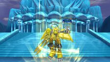 Shoutmon DX in Digimon Masters