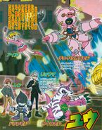 Digimon Xros Wars TV magazine poster