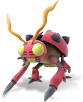 Tentomon super rumble model.png