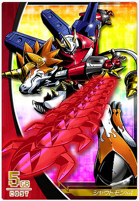 Shoutmon X4 - Wikimon - The #1 Digimon wiki