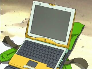Izumi Kōshirō's laptop - Wikimon - The #1 Digimon wiki