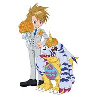 Ishida yamato gabumon adventure25th armabianca.jpg