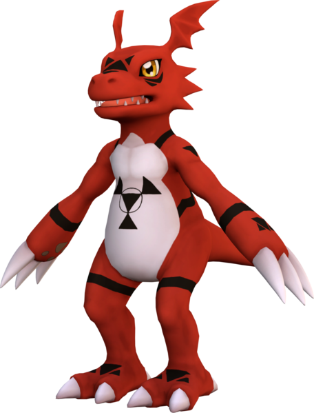 File:Guilmon Model DSR.png