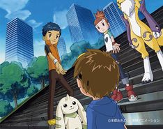 Digimon Tamers promo art