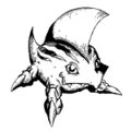 Betamon artbook lineart.jpg
