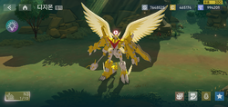 Shoutmon X7: Superior Mode in Digimon Soul Chaser