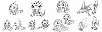 Gekkomon early anime manga explosion.jpg