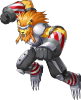 Digimon Battle Evolution — So Grappleomon y'all. The old art is just a