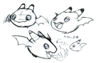 Petitmon 20th sketches.png