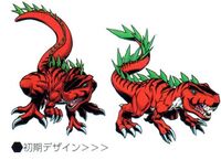 Tyranomon (X-Antibody) - Wikimon - The #1 Digimon wiki